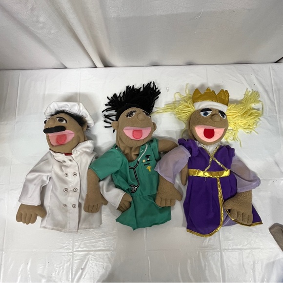 Melissa & Doug Colorful Puppet Set - Picture 2 of 5